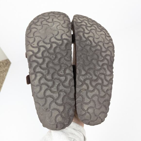 Birkenstock Brown Oiled Leather Mayari Sandals Size 41 - Picture 7 of 9